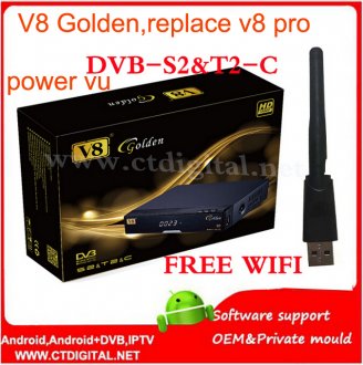 Openbox v8 golden+powervu IPTV